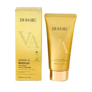 فوم شستشوی ضدچروک و روشن کننده صورت مدل Vitamin A-Retinol مناسب برای انواع پوست حجم 80 میلی لیتر