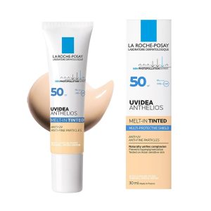 ضدآفتاب رنگی لاروش پوزای یودی‌آ آنتلیوس SPF 50+ مدل چندکاره مناسب پوست حساس حجم 30 میلی لیتر