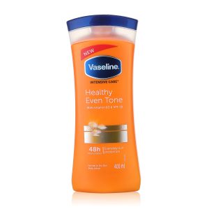 لوسیون بدن روشن کننده وازلین مدل Even Tone مناسب برای انواع پوست حجم 400 میلی لیتر