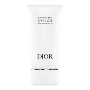 فوم شستشوی صورت دیور Dior La Mousse Off/On پاک‌کننده لوکس صورت با عصاره نیلوفر آبی مناسب انواع پوست حجم 150 میلی لیتر