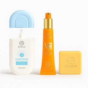 پک بلک فرایدی روشن کننده استلین | ضدآفتاب SPF80 + دور چشم ویتامین C + صابون روشن‌کننده ویتامینC