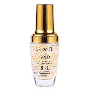 سرم صورت طلای 8 کاره دکتر راشل مدل Gold Collagen Elastin حجم 40ml